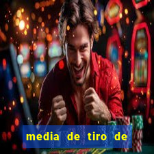 media de tiro de meta por jogo